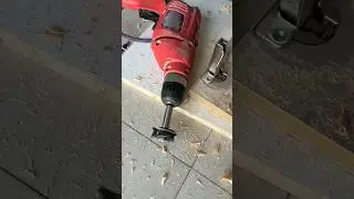 Three-blade hinge hole opener easy labour work efficiency 