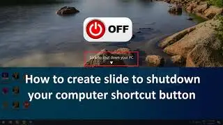How to turn off slide to shutdown Button on windows 10 #supertechworld