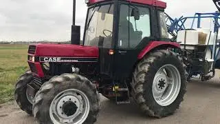 CASE 885XL i opryskiwacz EVRARD 18m sprayer www.hubal.ovh