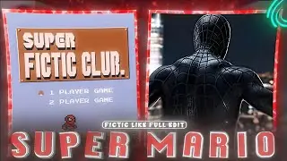 Fictic Editz Like Super Mario Edit On Alight Motion (+Preset)