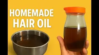 Рецепт домашнего масла для волос 🤯 | Быстрый рост волос и крепкие корни | Домашние средства для р...