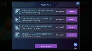 SuperStar BTS | Jungkook Birthday Party Gift Open
