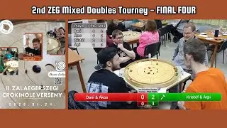 2nd ZEG Mixed Doubles Crokinole Tourney - FINAL FOUR