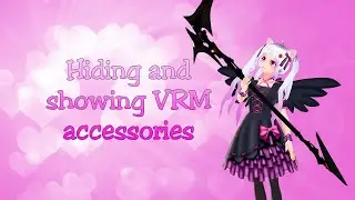 How to Hide and Show VRoid VRM Accessories in Unity