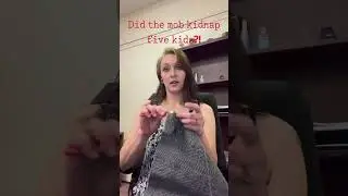 What do you think? Was the #mob involved? #missingchildren #truecrimeshorts #crochetshort #kidnapped