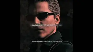 Albert Wesker The Alpha - NASTY SLOWED REVERB #shorts
