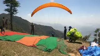 UTDB begins SIV paragliding training in Tehri lekh dam uttarakhand 🪂