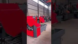 Band Saw Machine for Steel Rebar Bundle Cutting