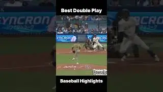 Best Double Play in Baseball - Season 2025 #mlb #baseball #shorts