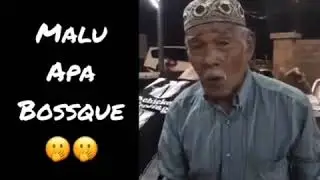 #malu apa bossku😂