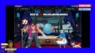 JUZO EX  VS BULLETA,MICHELANGELO STREET FIGHTER ALPHA3 MUGEN 2025