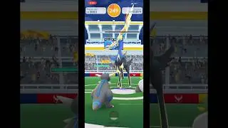 Raiding xerneus #pokemongo #pokemongoshorts