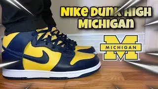 Nike Dunk High Michigan Review & On Feet!
