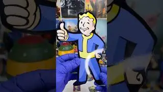 👍🏼Vault Boy Metal Litho Print FanWraps [GameStop] #fallout #фоллаут #fanwraps #gamestop #обзор