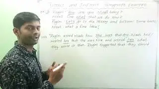 DIRECT AND INDIRECT SPEECH PARAGRAPH EXAMPLES --2