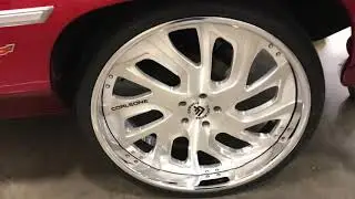 Donk on corleone forged wheels at dub Dallas 2019