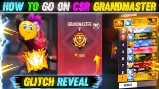 #hasenyt HOW TO PUSH CLASH SQUAD RANKED GRAND MASTER  GLITCH REVEAL