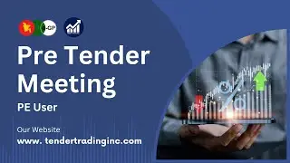 Pre Tender Meeting | PE User | e-GP Tutorial | Tender Trading Inc.