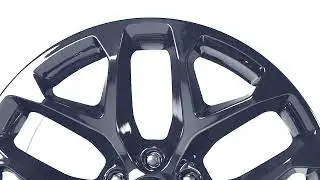 Snowflake Replica Wheel by V&ouml;xx | Gloss Black
