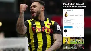 The 10 caribbean players with more followers on Instagram