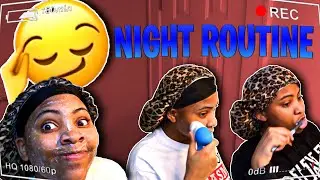 MY NIGHT ROUTINE😴🌚