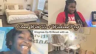 Vlogmas, день 19: Уборка с нами + Перезагрузка на выходных