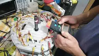 96V testing Switched reluctance motor