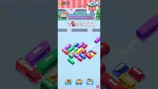 Busfrenzy - Traffic Jam Mobile Game Level 15 to 20. Gameplay  #busfrenzy​ #mobilegame​ #gaming​