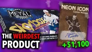 I finally pull McDavid and it's MISPRINTED | 21-22 Sky Box Metal Universe Hobby Box Opening
