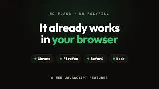 Write Less JavaScript — 11 New Features for 2026