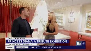 Princess Diana: A Tribute Exhibition at The Shops at Crystals