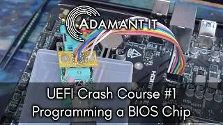 Programming a Motherboard's BIOS chip - UEFI Crash Course Part 1