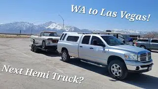 Trip to Vegas for another Sweptline! 1963 Dodge D100!