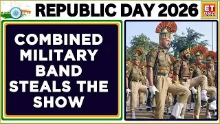 Republic Day Parade LIVE: Combined Military Band Steals the Show | Unity You Can Hear!