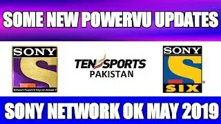 NEW POWERVU SOFTWARES||SONY NETWORK OK MAY 2019||CRAZY RECEIVERS