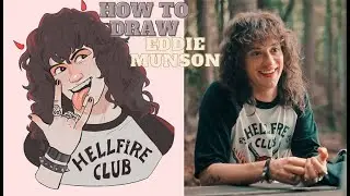 How to Draw Eddie Munson - Stranger Things