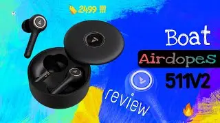 boAt Airdopes 511V2 Bluetooth / Truly Wireless / with Mic / on Techs / #shorts