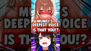 Mumei's Deep Voice Caught Nerissa Off Guard [Hololive Nanashi Mumei] #vtuberclips #hololiveen