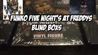 Funko Five Night's at Freddy Blind Boxes Walmart Exclusive! Yeah!