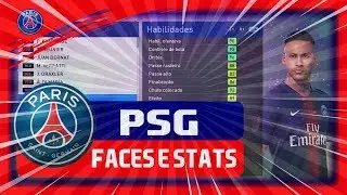 PES 2019 FACES E STATS PSG PEDIDO DE INSCRITO