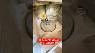 🔥Next-Level Technique! 💧 Water-Powered Wheat Grinder | Ancient Village Life!