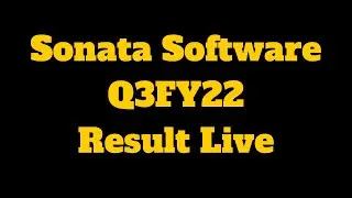 Sonata Software Share Q3 Results FY22 | Sonata Software Share Latest News Today