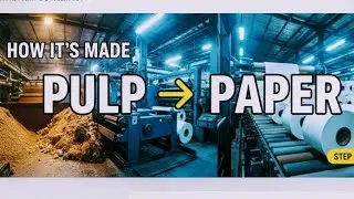 Pulp for Paper Production 🔥📄: Step-by-Step Manufacturing Process