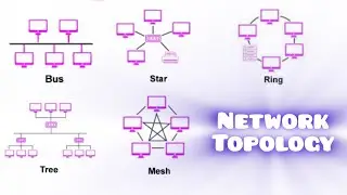 Type of Network Topology: Bus, Star, Mesh, Ring & Tree