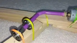 Big plastic straw joint durability test