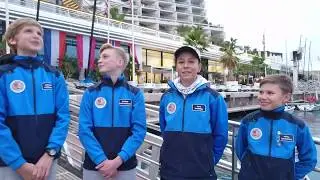 Monaco Optimist Team Race 2018 - pre-start