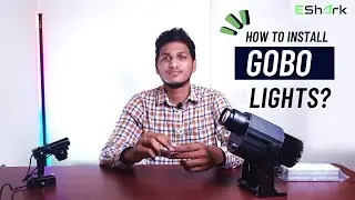 How to Install a  gobo Projector and multi gobo projector? how to set up a Logo projector?