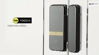 Yala digitala pentru usa de sticla YALE YDG313