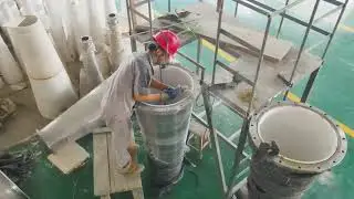 Trim polishing and grinding for high density cone cartridge with ceramic inserts