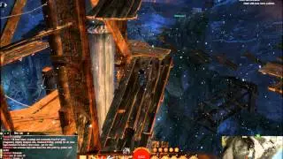 Guild Wars 2  How To - Tribulation Rift Vista ( Dredgehaunt Cliffs )